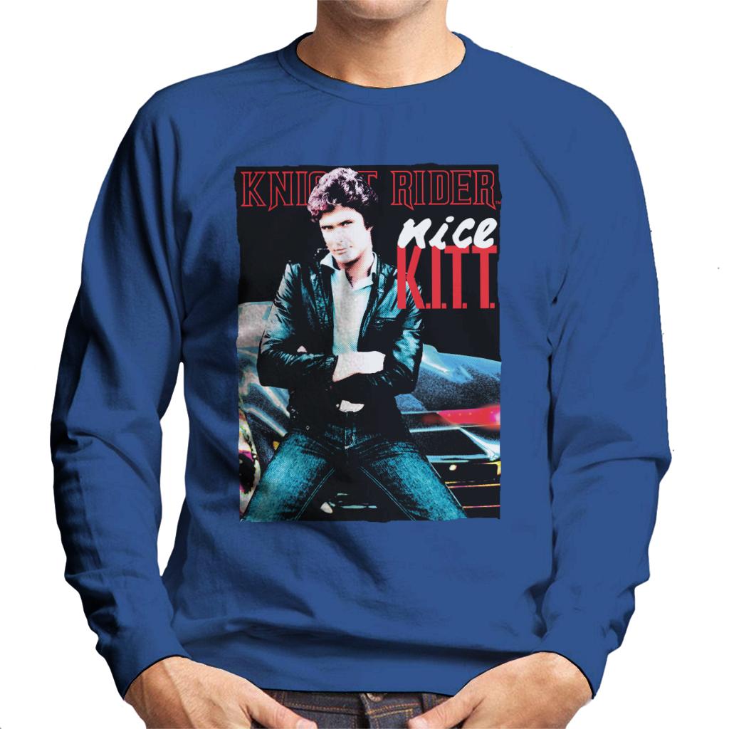 Knight Rider Nice KITT Men's Sweatshirt-ALL + EVERY