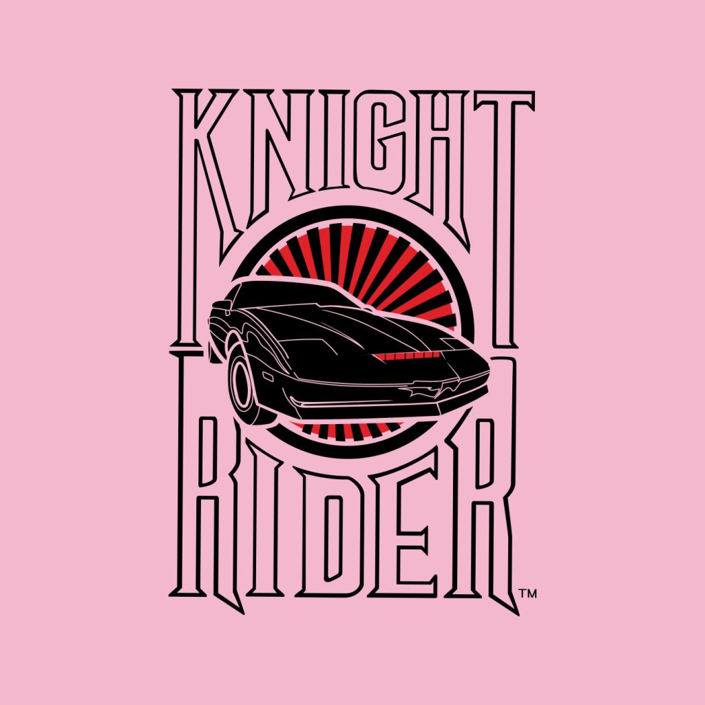 Knight Rider Text And Logo Women's T-Shirt-ALL + EVERY