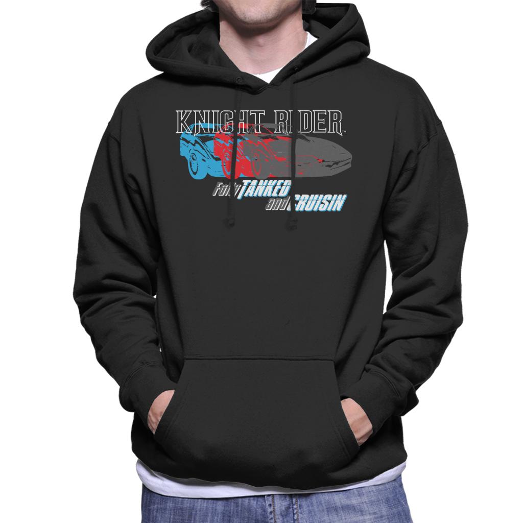 Knight Rider Fully Tanked And Cruisin Men's Hooded Sweatshirt-ALL + EVERY