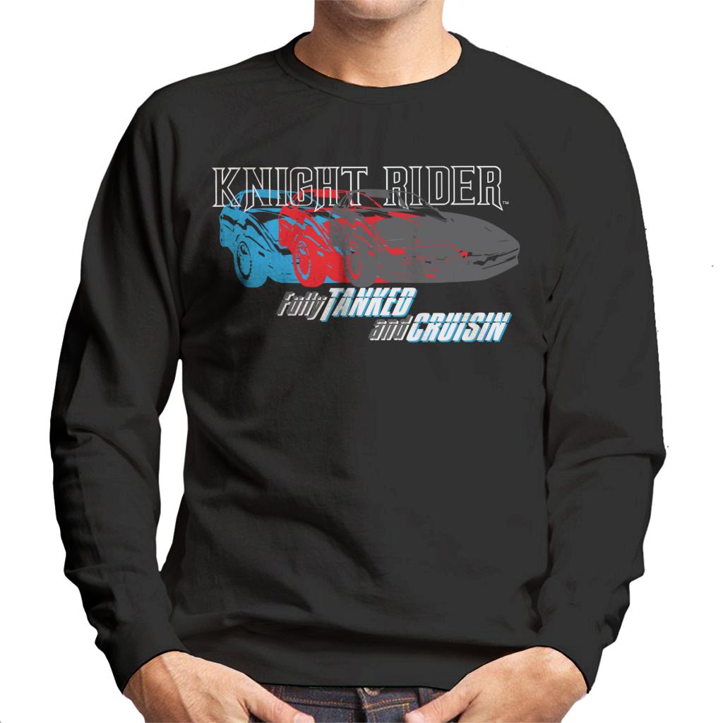 Knight Rider Fully Tanked And Cruisin Men's Sweatshirt-ALL + EVERY