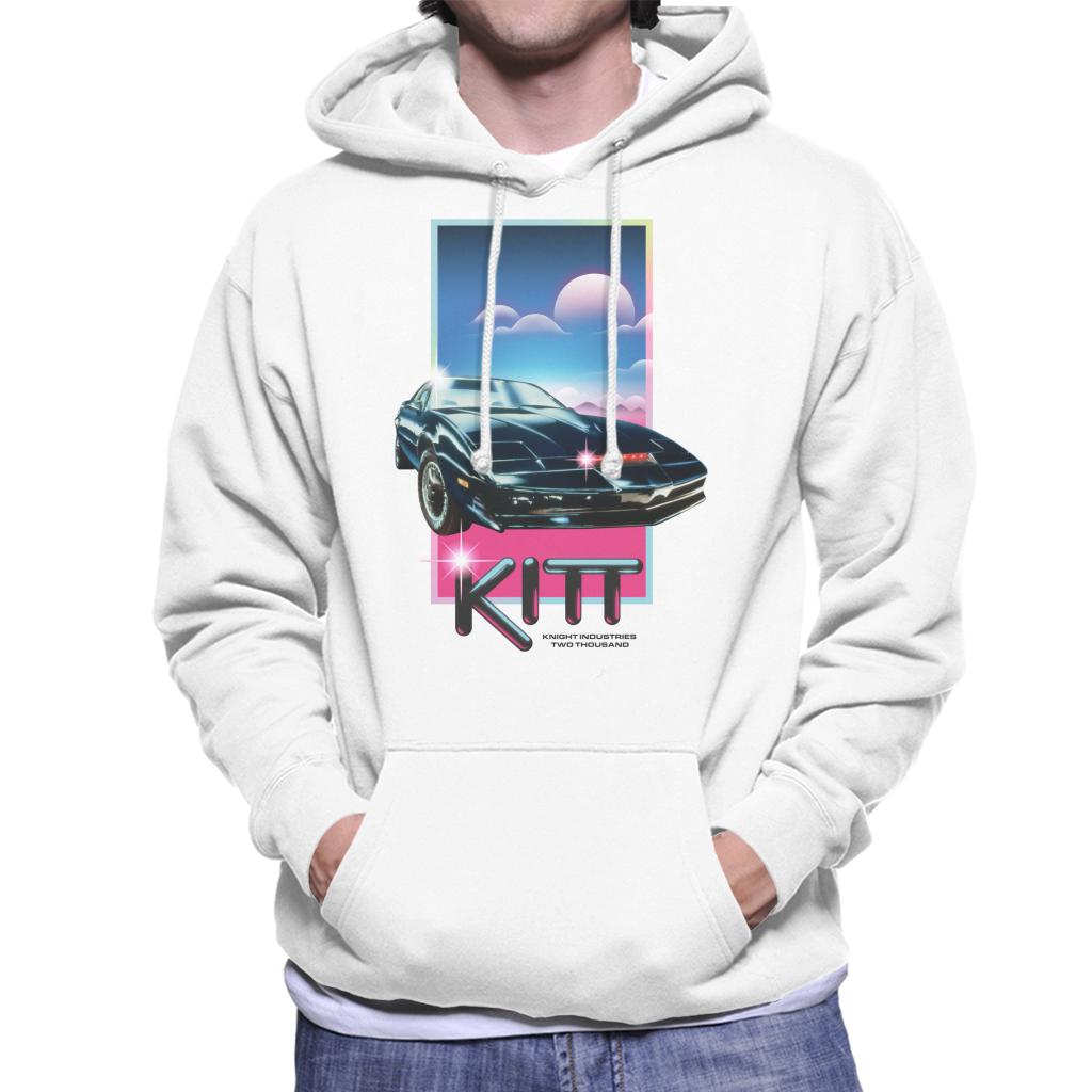 Knight Rider Knight Industries Two Thousand Men's Hooded Sweatshirt-ALL + EVERY