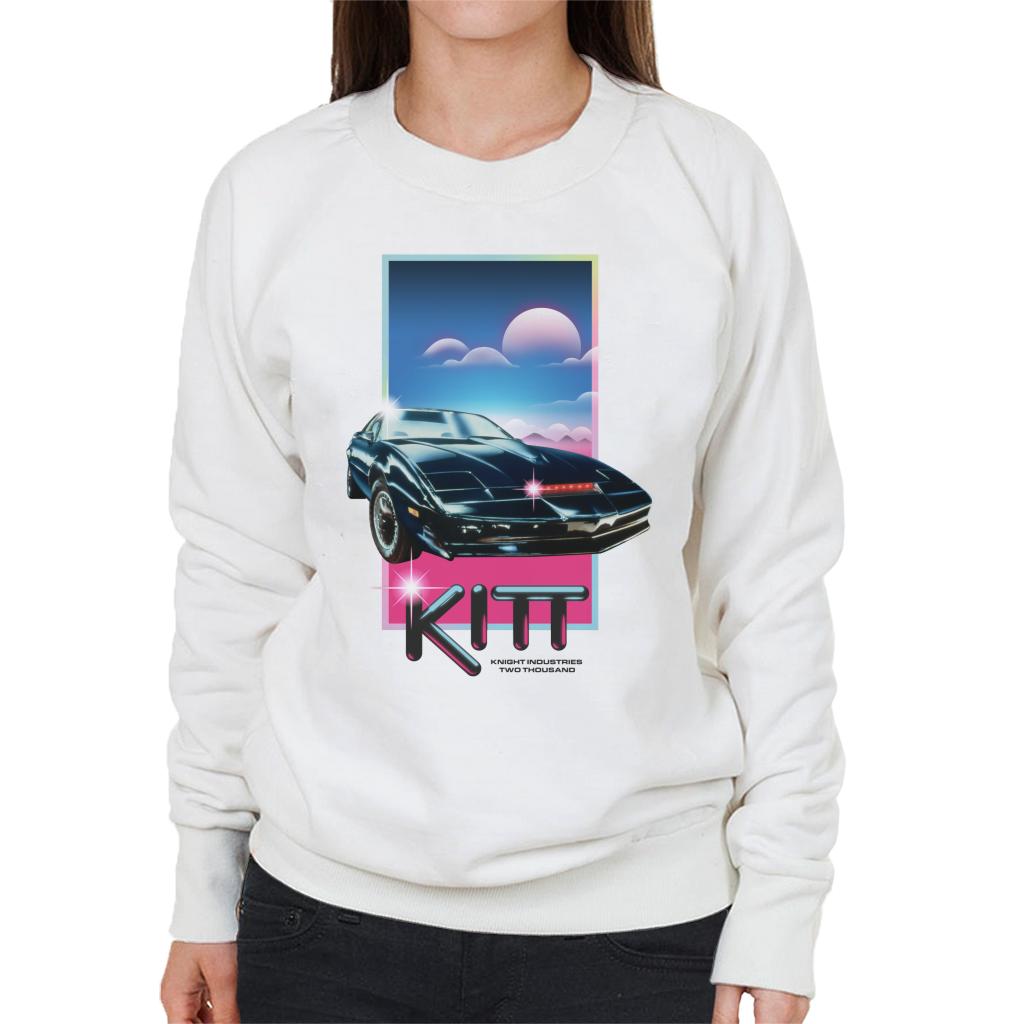 Knight Rider Knight Industries Two Thousand Women's Sweatshirt-ALL + EVERY