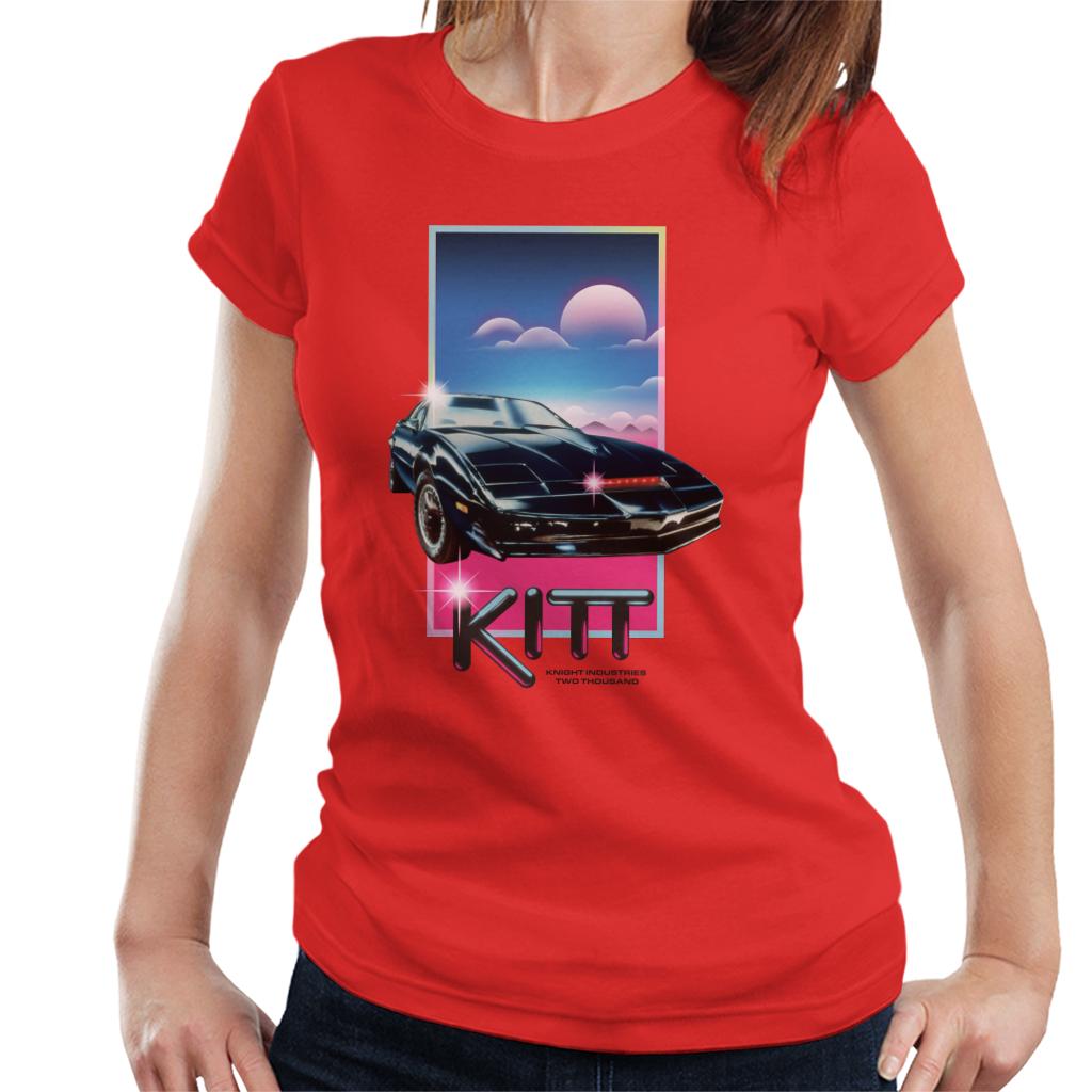 Knight Rider Knight Industries Two Thousand Women's T-Shirt-ALL + EVERY