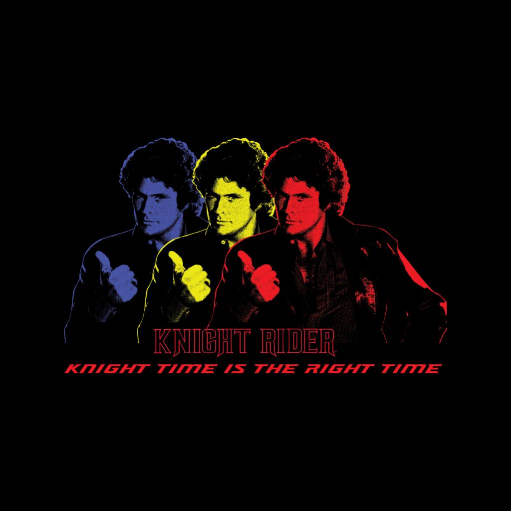 Knight Rider Knight Time Is The Right Time Men's T-Shirt-ALL + EVERY