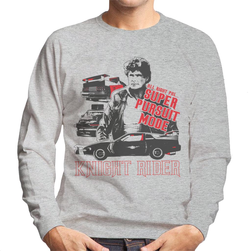 Knight Rider All Right Pal Super Pursuit Mode Men's Sweatshirt-ALL + EVERY