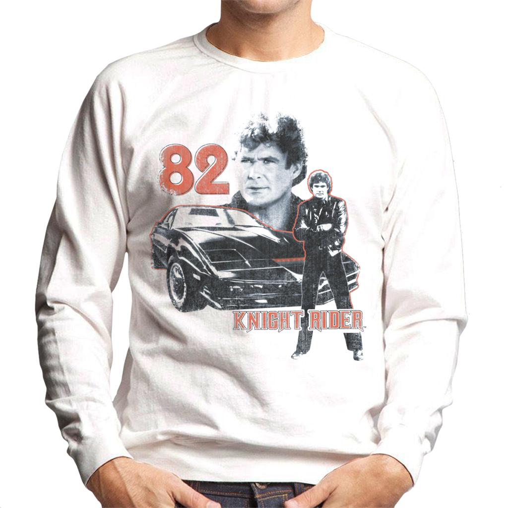 Knight Rider 82 Montage Men's Sweatshirt-ALL + EVERY