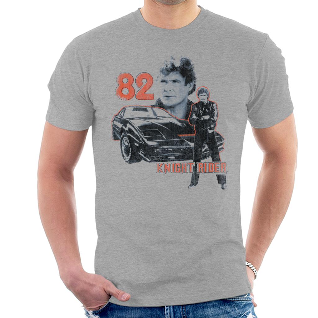 Knight Rider 82 Montage Men's T-Shirt-ALL + EVERY