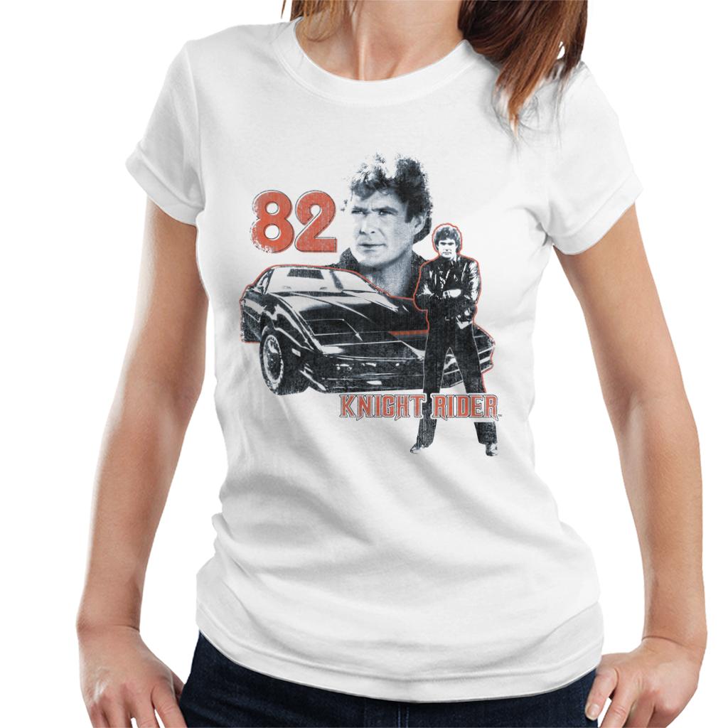 Knight Rider 82 Montage Women's T-Shirt-ALL + EVERY