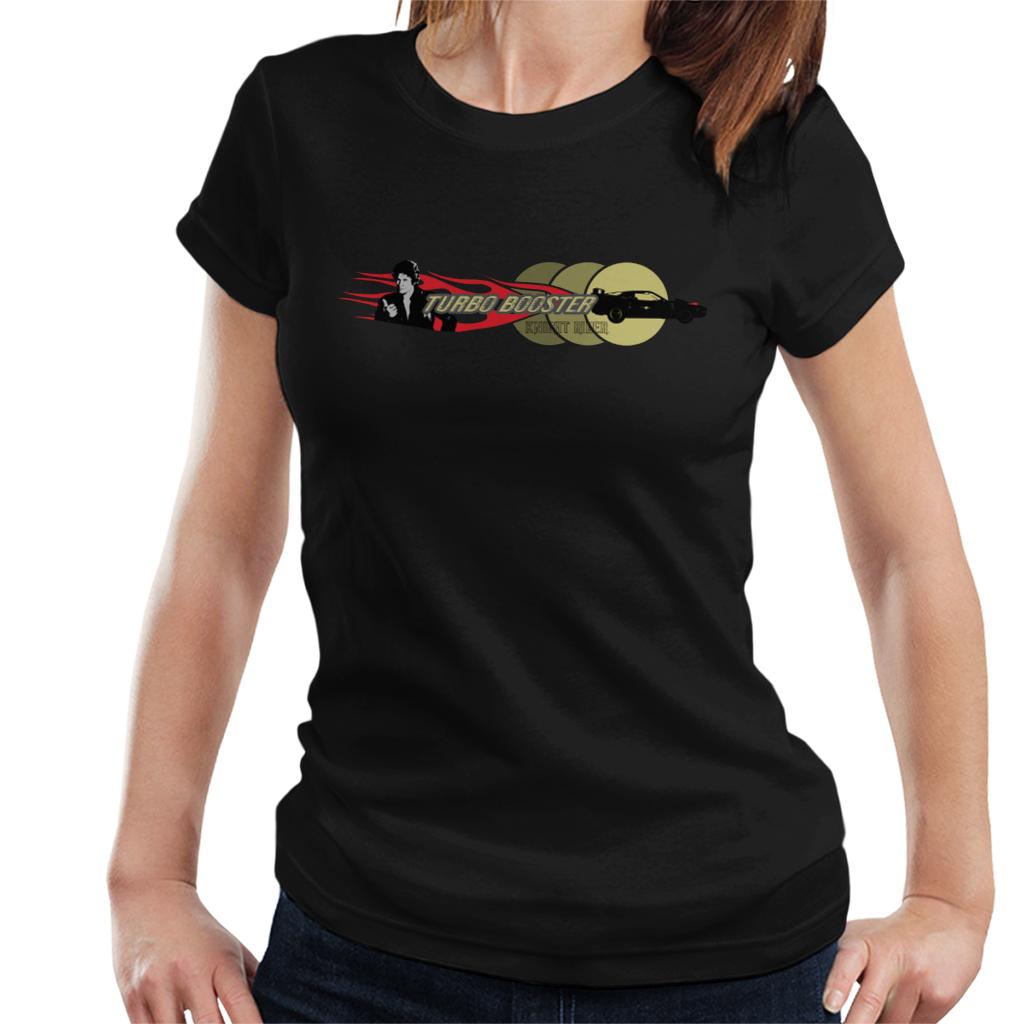 Knight Rider Turbo Booster Women's T-Shirt-ALL + EVERY