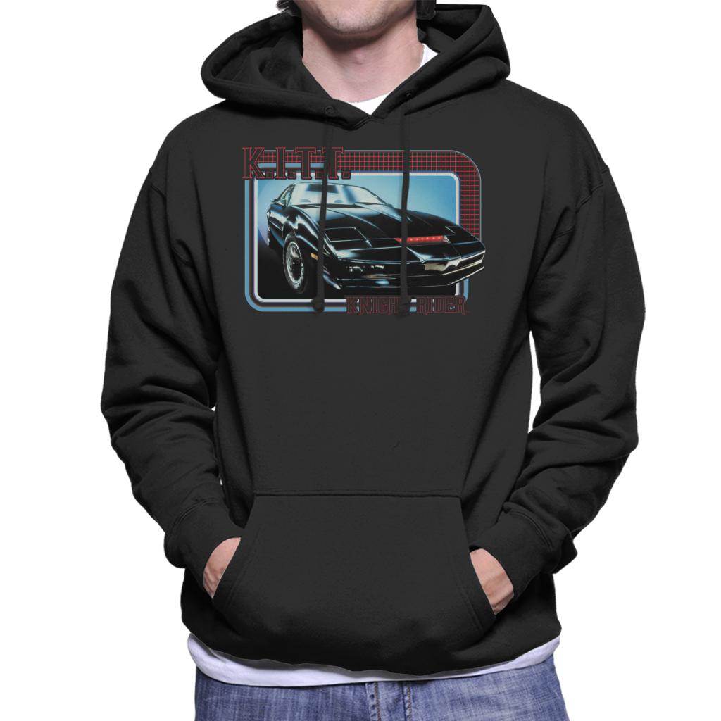 Knight Rider KITT The Supercomputer Men's Hooded Sweatshirt-ALL + EVERY