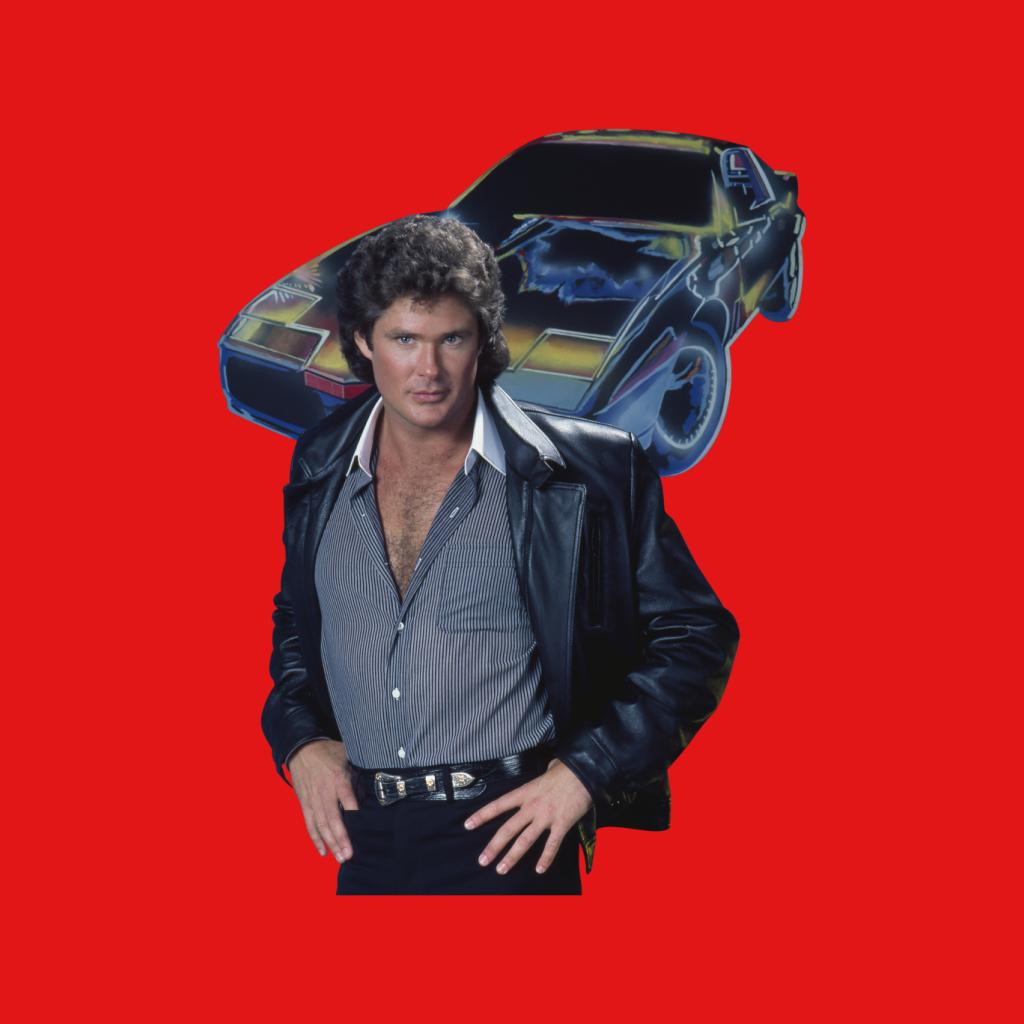 Knight Rider Michael Knight And KITT Men's T-Shirt-ALL + EVERY