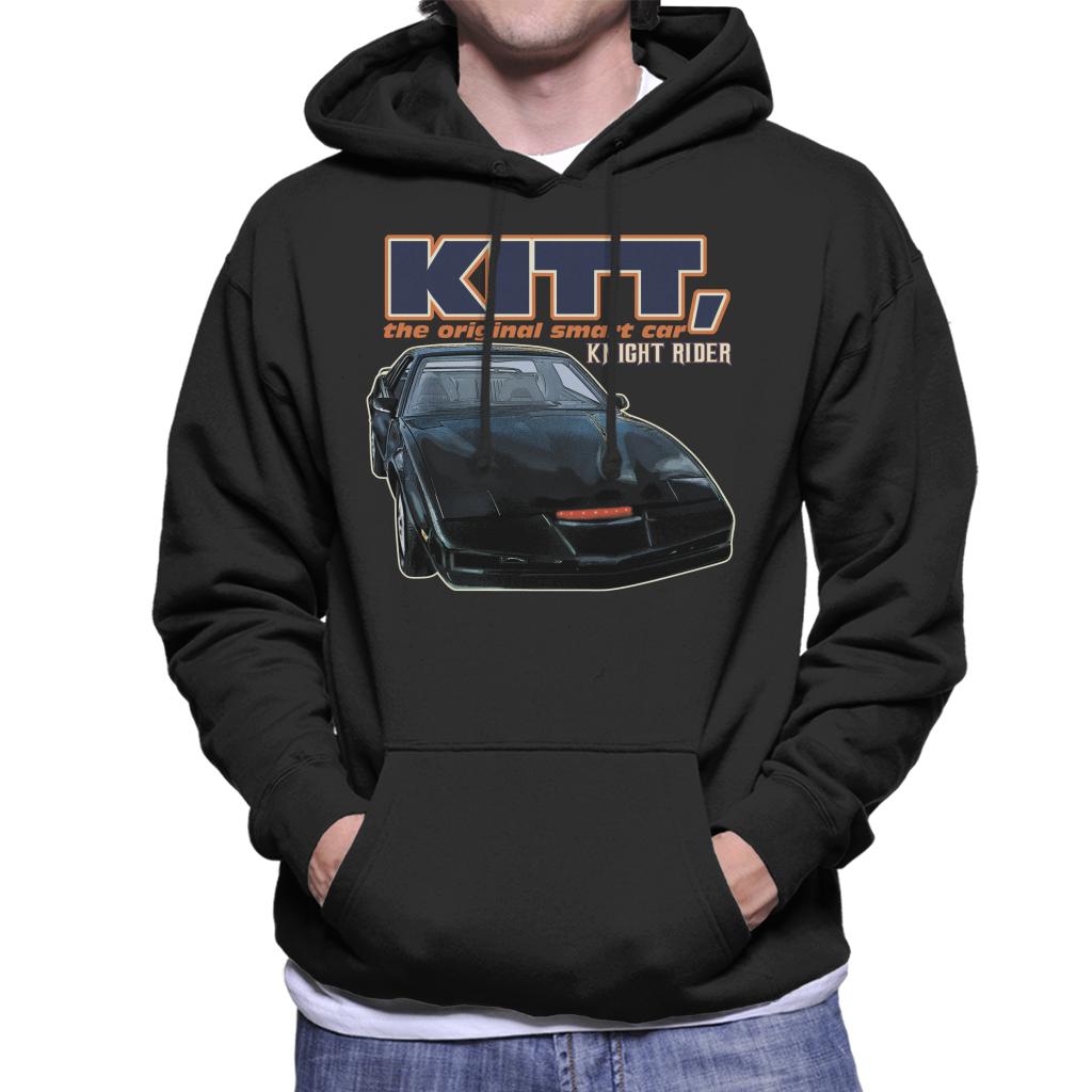 Knight Rider KITT The Original Smart Car Men's Hooded Sweatshirt-ALL + EVERY