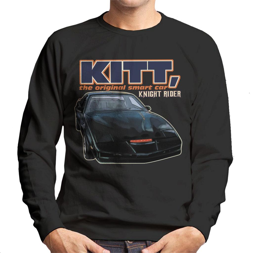 Knight Rider KITT The Original Smart Car Men's Sweatshirt-ALL + EVERY