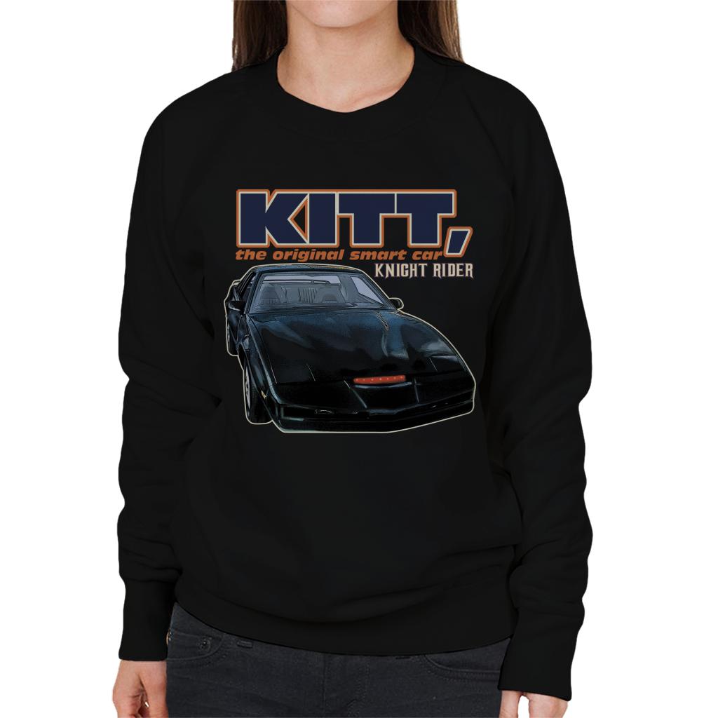 Knight Rider KITT The Original Smart Car Women's Sweatshirt-ALL + EVERY