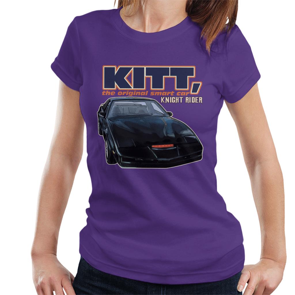 Knight Rider KITT The Original Smart Car Women's T-Shirt-ALL + EVERY