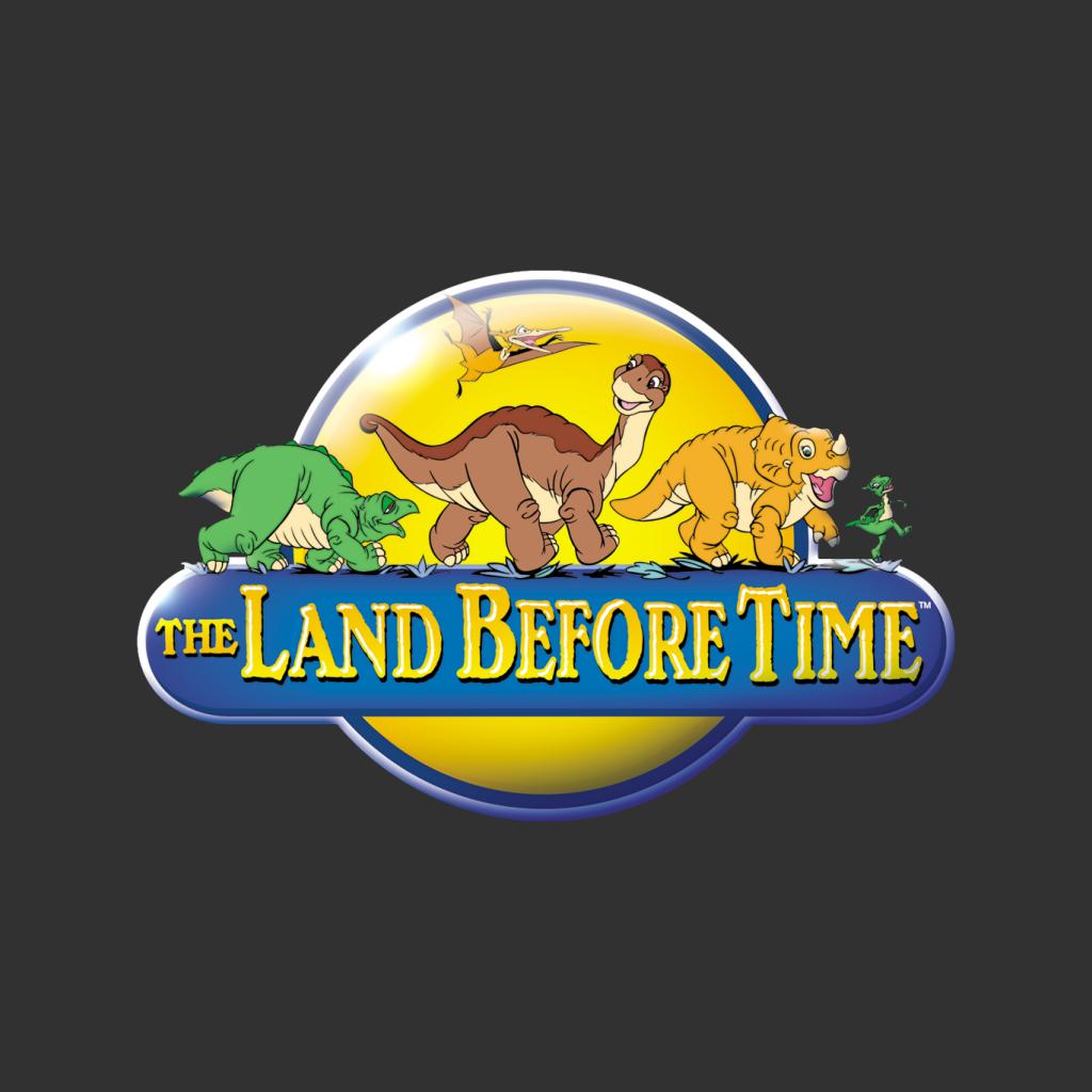 The Land Before Time Logo Men's T-Shirt-ALL + EVERY