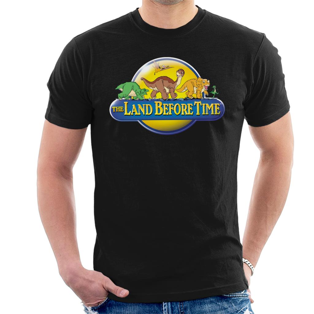 The Land Before Time Logo Men's T-Shirt-ALL + EVERY