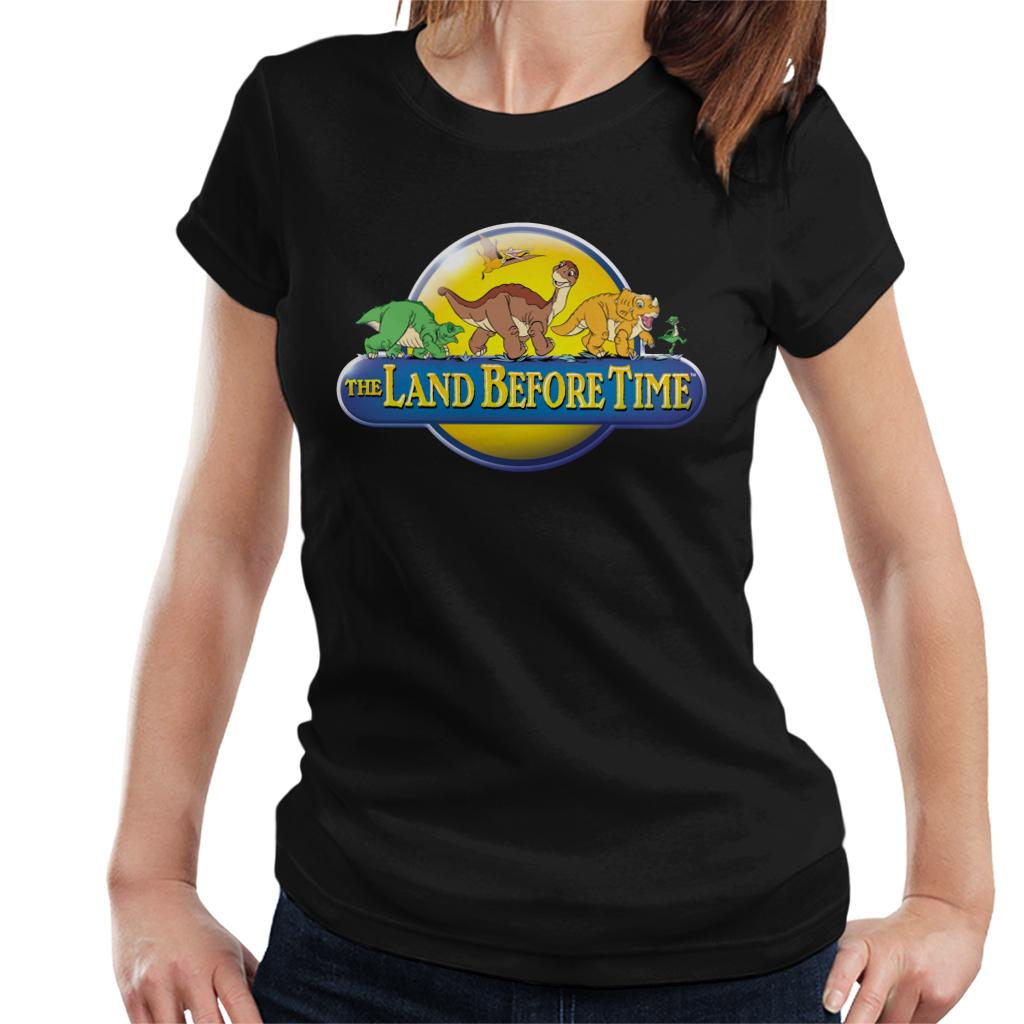 The Land Before Time Logo Women's T-Shirt-ALL + EVERY