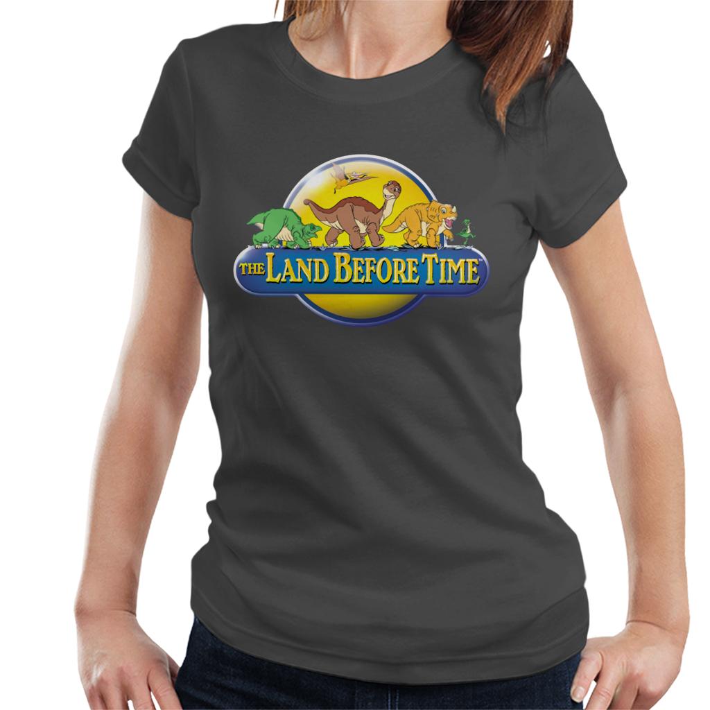 The Land Before Time Logo Women's T-Shirt-ALL + EVERY