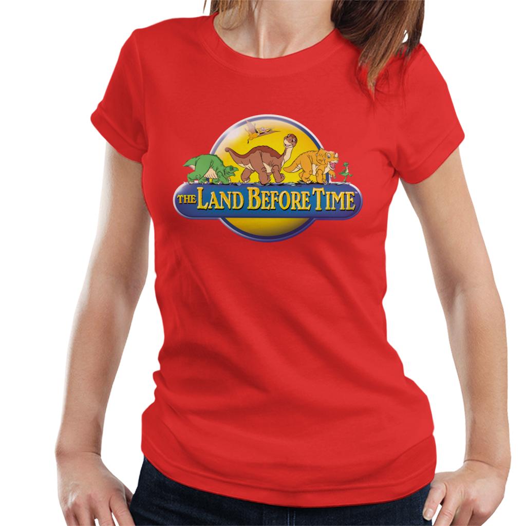 The Land Before Time Logo Women's T-Shirt-ALL + EVERY