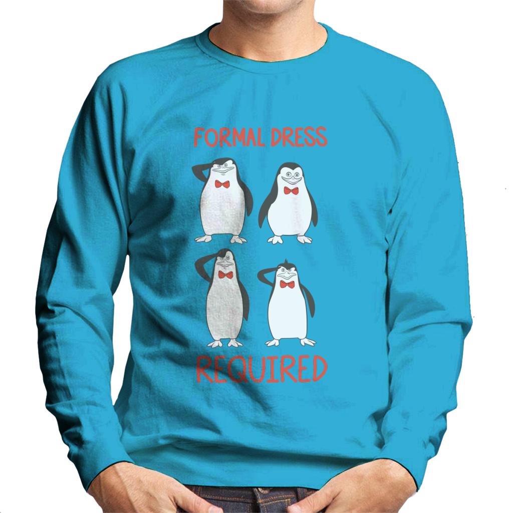 Madagascar Penguins Formal Dress Required Men's Sweatshirt-ALL + EVERY