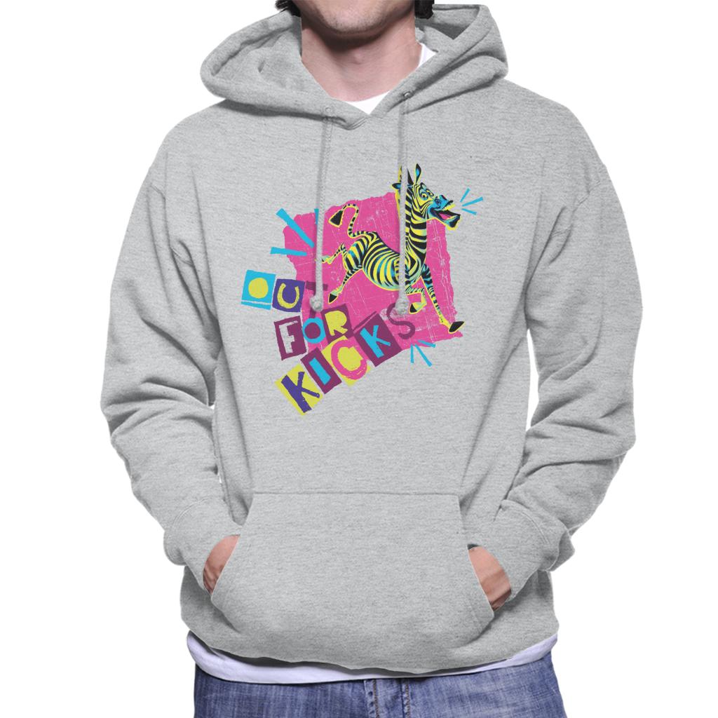 Madagascar Marty Out For Kicks Men's Hooded Sweatshirt-ALL + EVERY