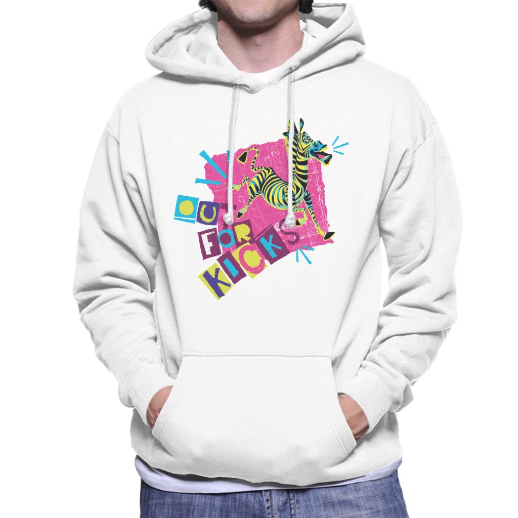 Madagascar Marty Out For Kicks Men's Hooded Sweatshirt-ALL + EVERY