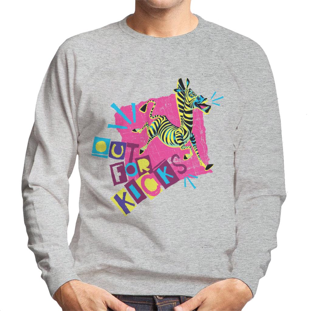 Madagascar Marty Out For Kicks Men's Sweatshirt-ALL + EVERY