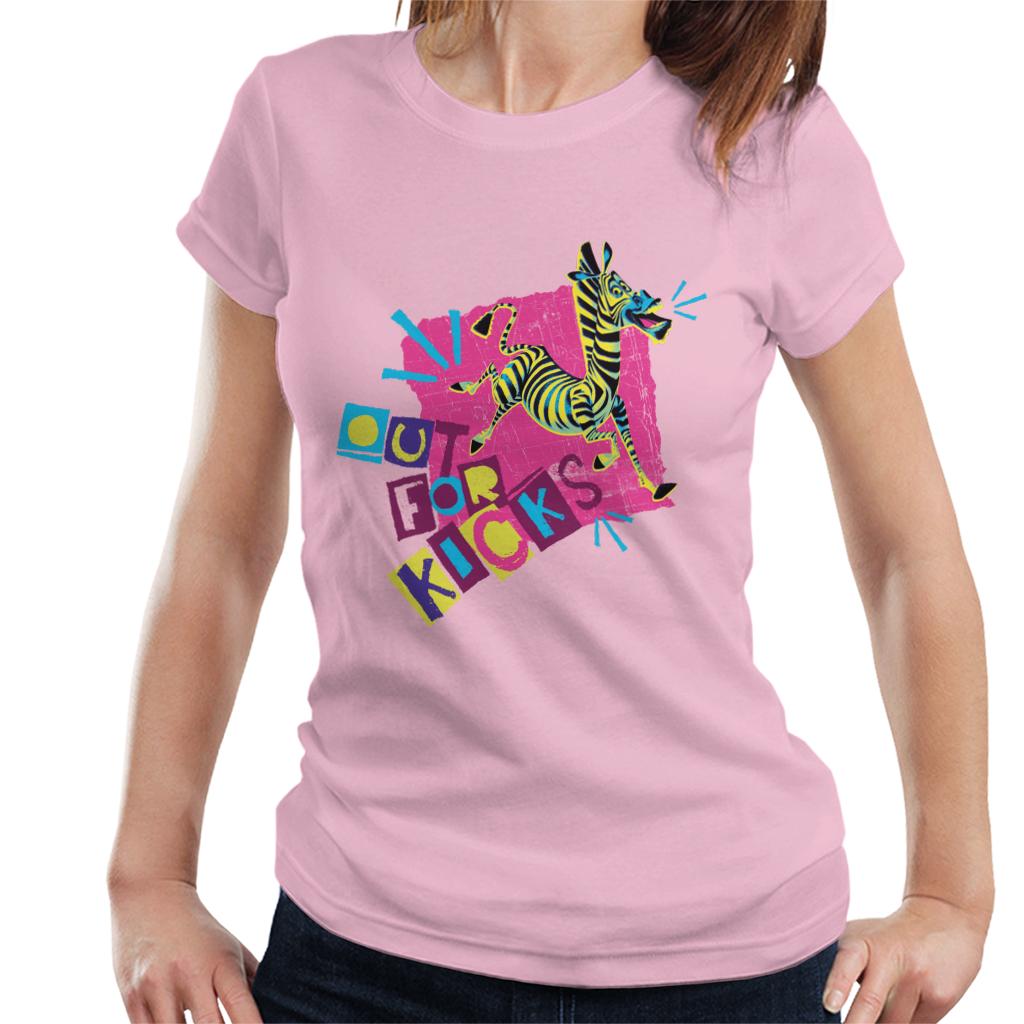 Madagascar Marty Out For Kicks Women's T-Shirt-ALL + EVERY