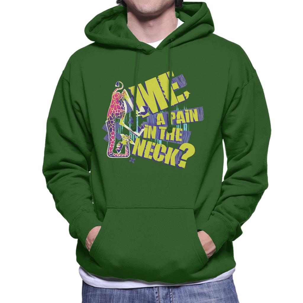 Madagascar Melman Me A Pain In The Neck Men's Hooded Sweatshirt-ALL + EVERY