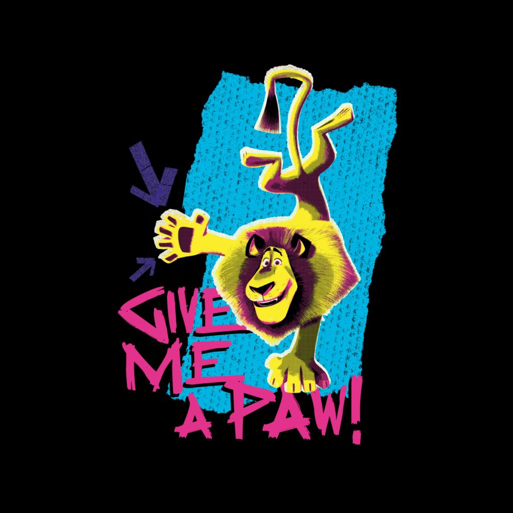 Madagascar Alex Give Me A Paw Men's T-Shirt-ALL + EVERY