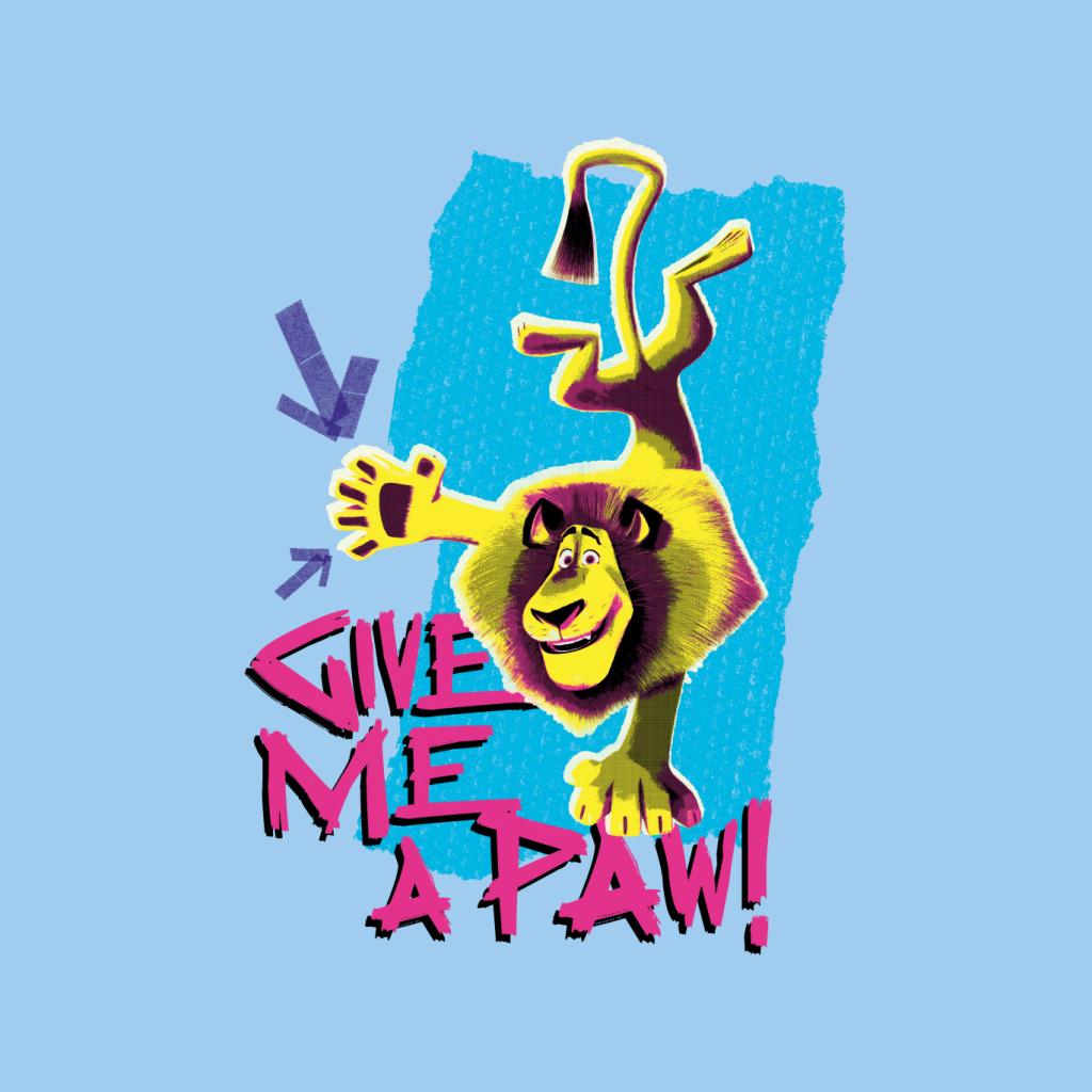 Madagascar Alex Give Me A Paw Kids T-Shirt-ALL + EVERY