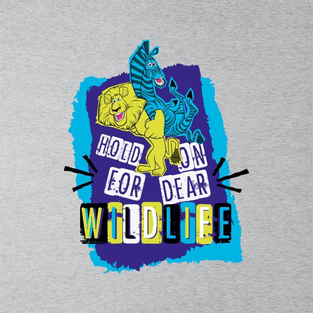 Madagascar Hold On For Dear Wildlife Men's T-Shirt-ALL + EVERY