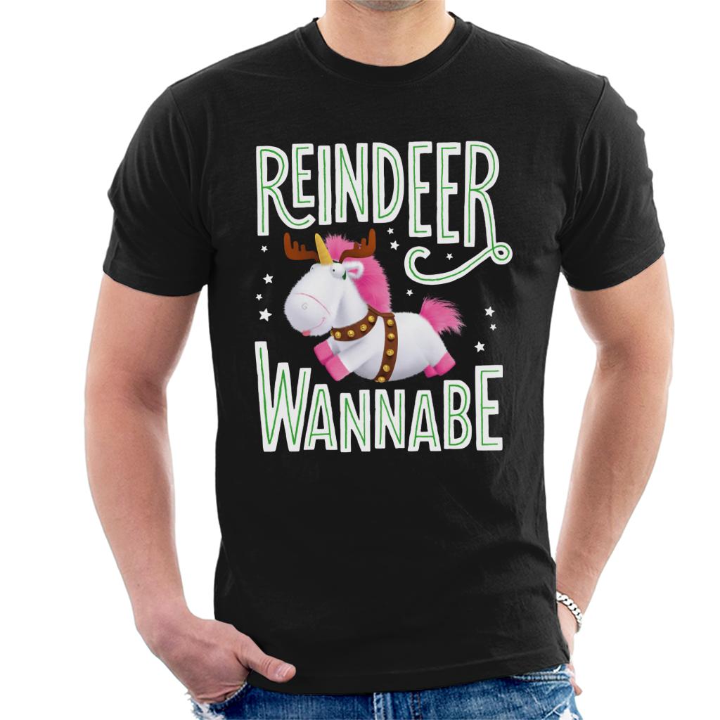 Minions Christmas Reindeer Wannabe Men's T-Shirt-ALL + EVERY