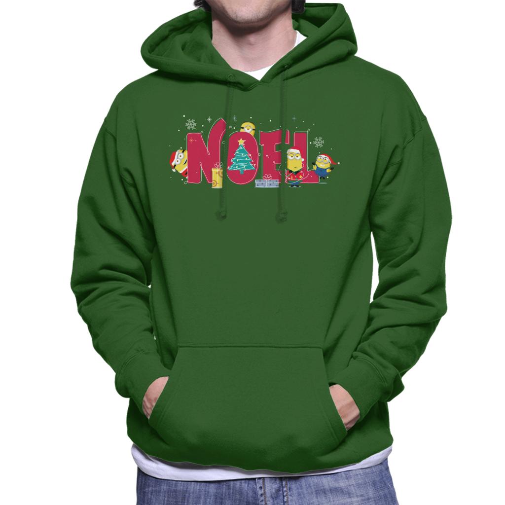 Minions Christmas Noel Men's Hooded Sweatshirt-ALL + EVERY