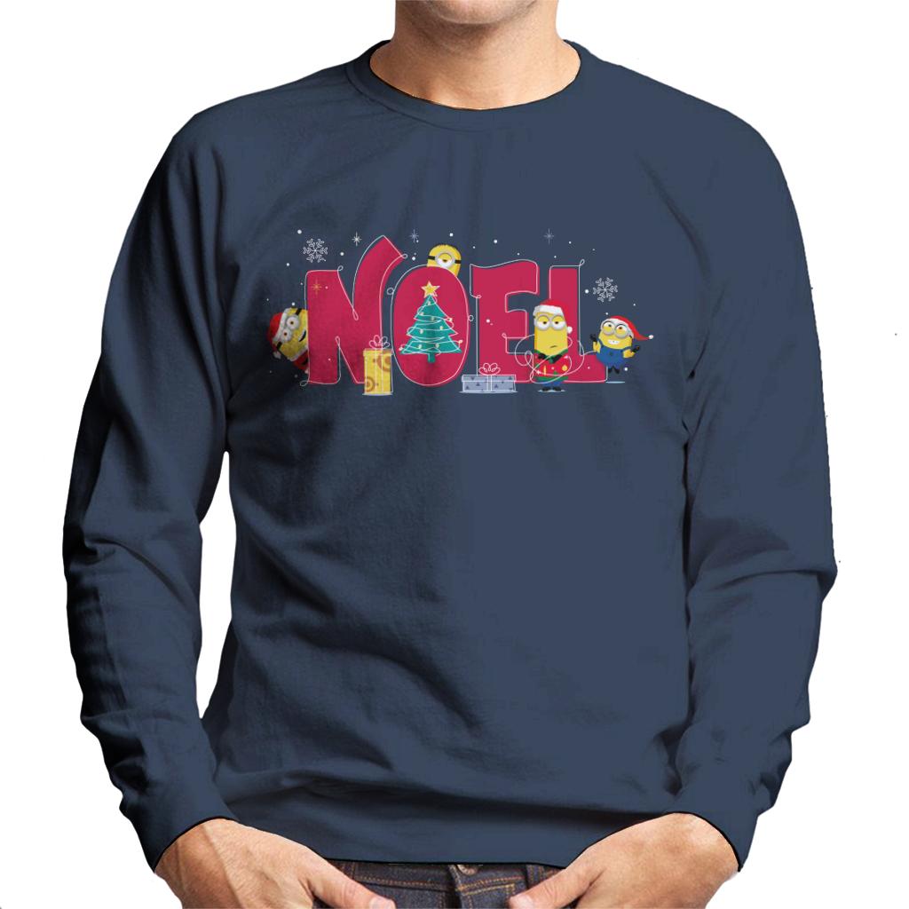 Minions Christmas Noel Men's Sweatshirt-ALL + EVERY