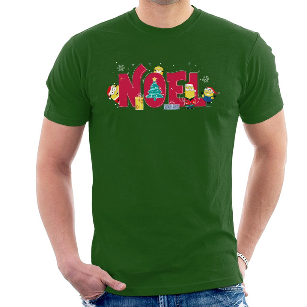 Minions Christmas Noel Men's T-Shirt-ALL + EVERY