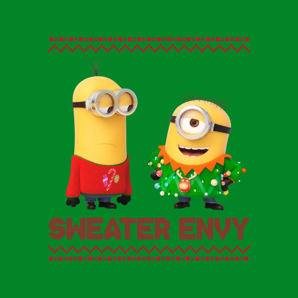 Minions Christmas Sweater Envy Men's T-Shirt-ALL + EVERY