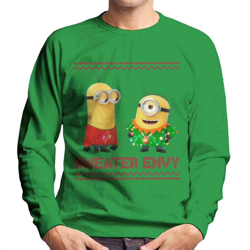 Minions Christmas Sweater Envy Men's Sweatshirt-ALL + EVERY