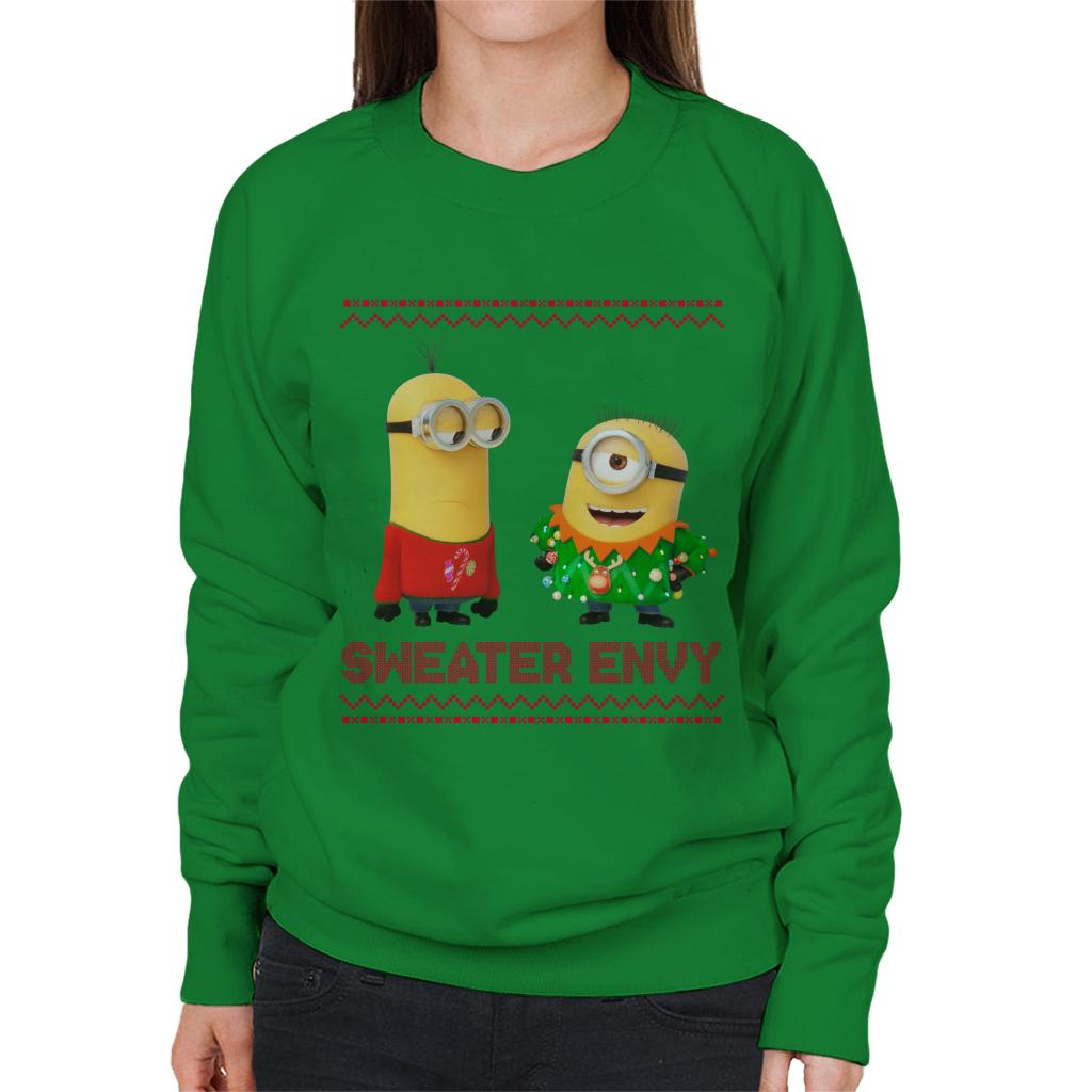 Minions Christmas Sweater Envy Women's Sweatshirt-ALL + EVERY