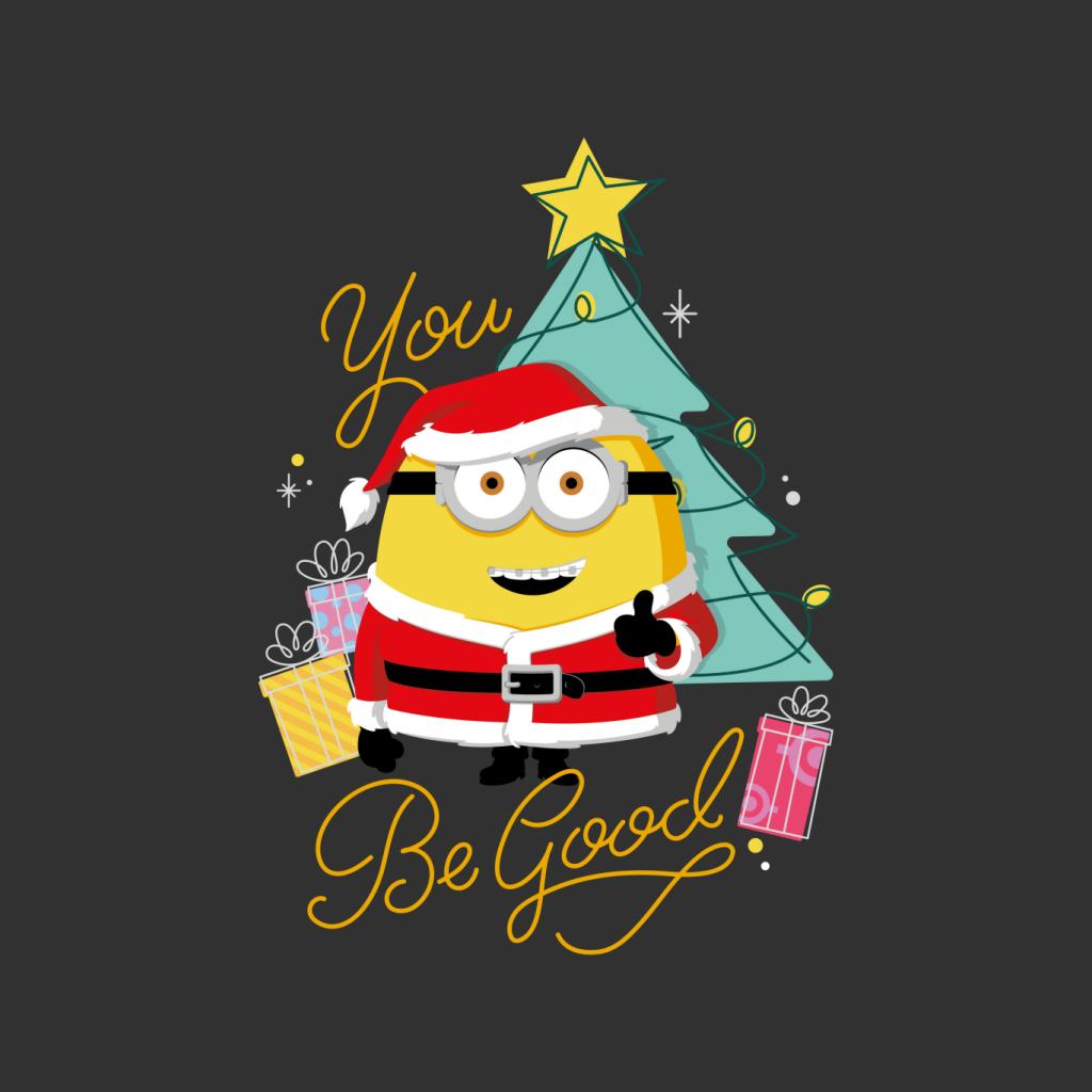 Minions Christmas You Be Good Men's T-Shirt-ALL + EVERY