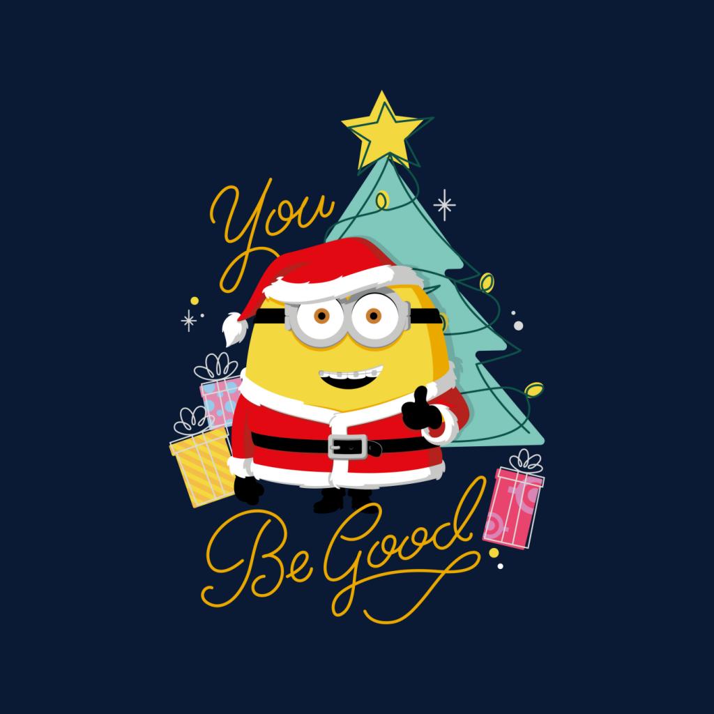 Minions Christmas You Be Good Men's T-Shirt-ALL + EVERY