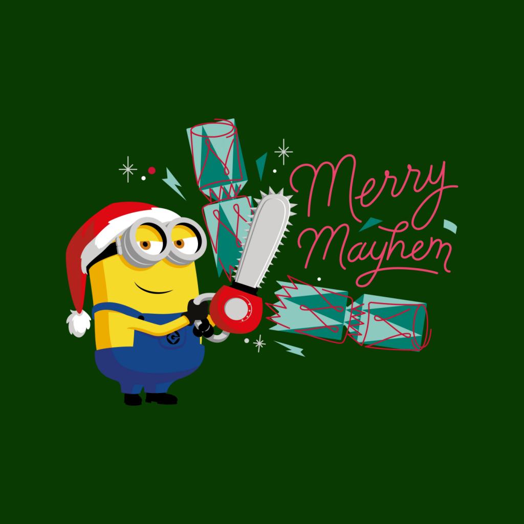 Minions Christmas Merry Mayhem Men's T-Shirt-ALL + EVERY