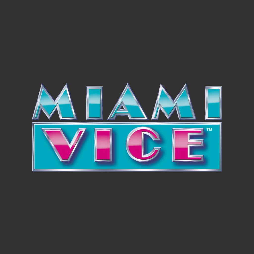 Miami Vice Reflective Logo Men's T-Shirt-ALL + EVERY