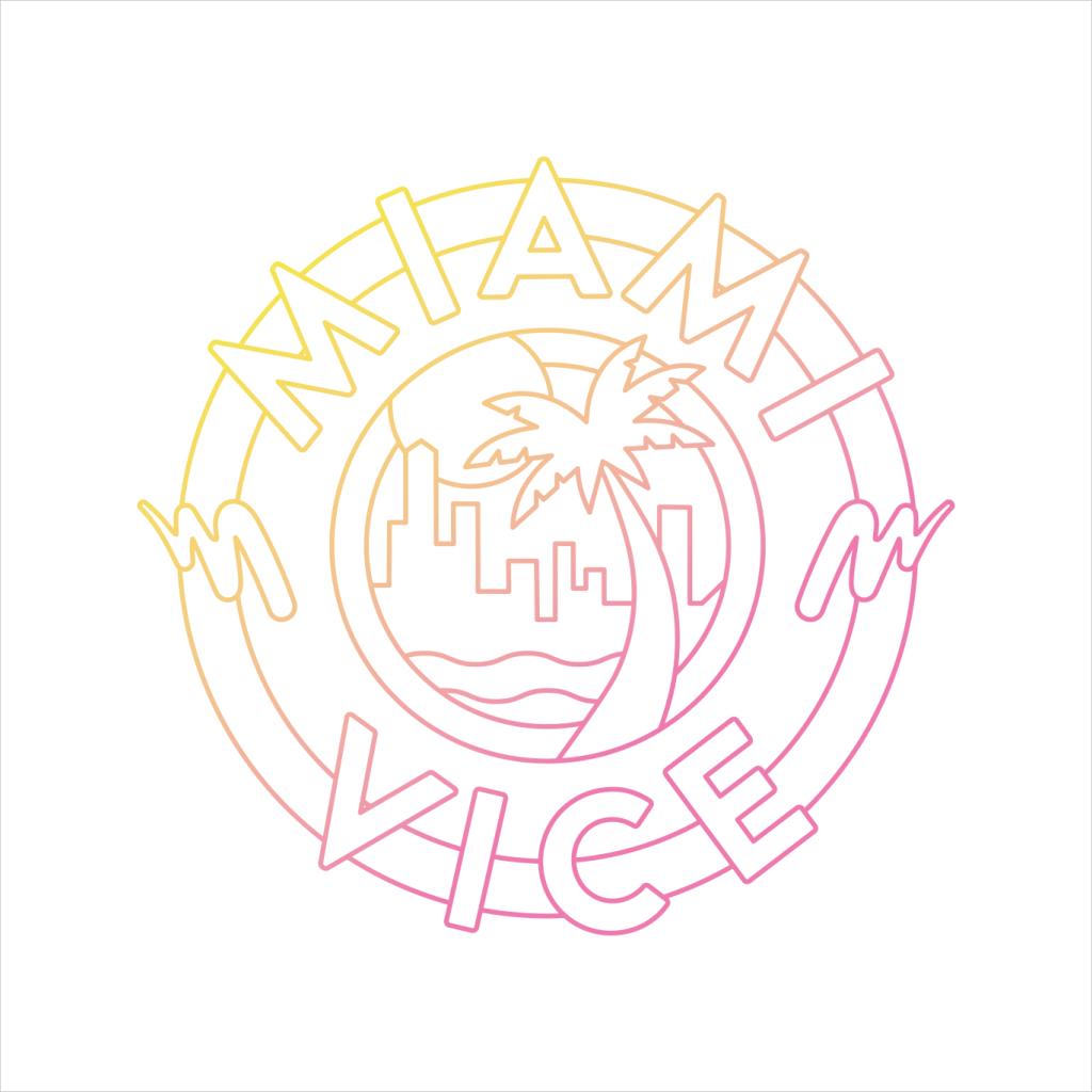 Miami Vice City Palm Tree Icon Women's Sweatshirt-ALL + EVERY