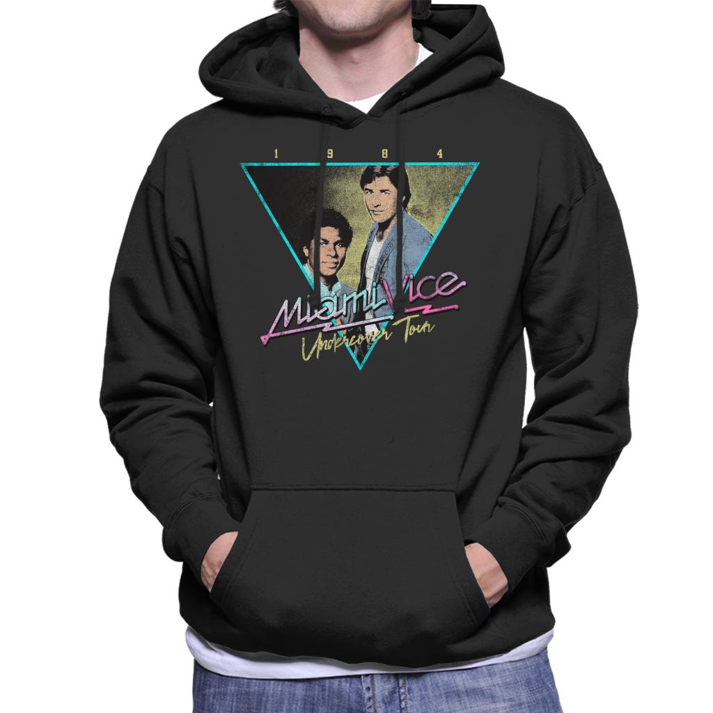 Miami Vice Tour Men's Hooded Sweatshirt-ALL + EVERY