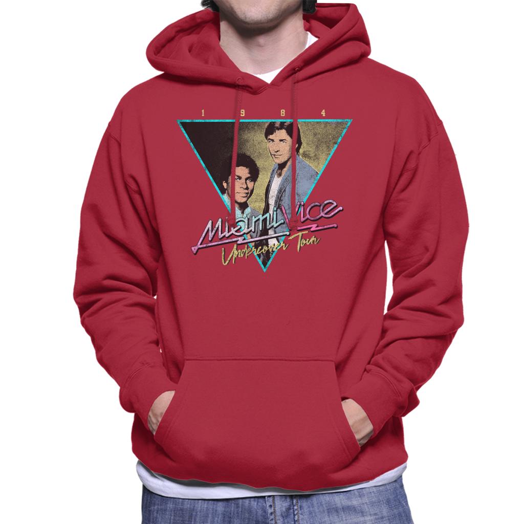 Miami Vice Tour Men's Hooded Sweatshirt-ALL + EVERY