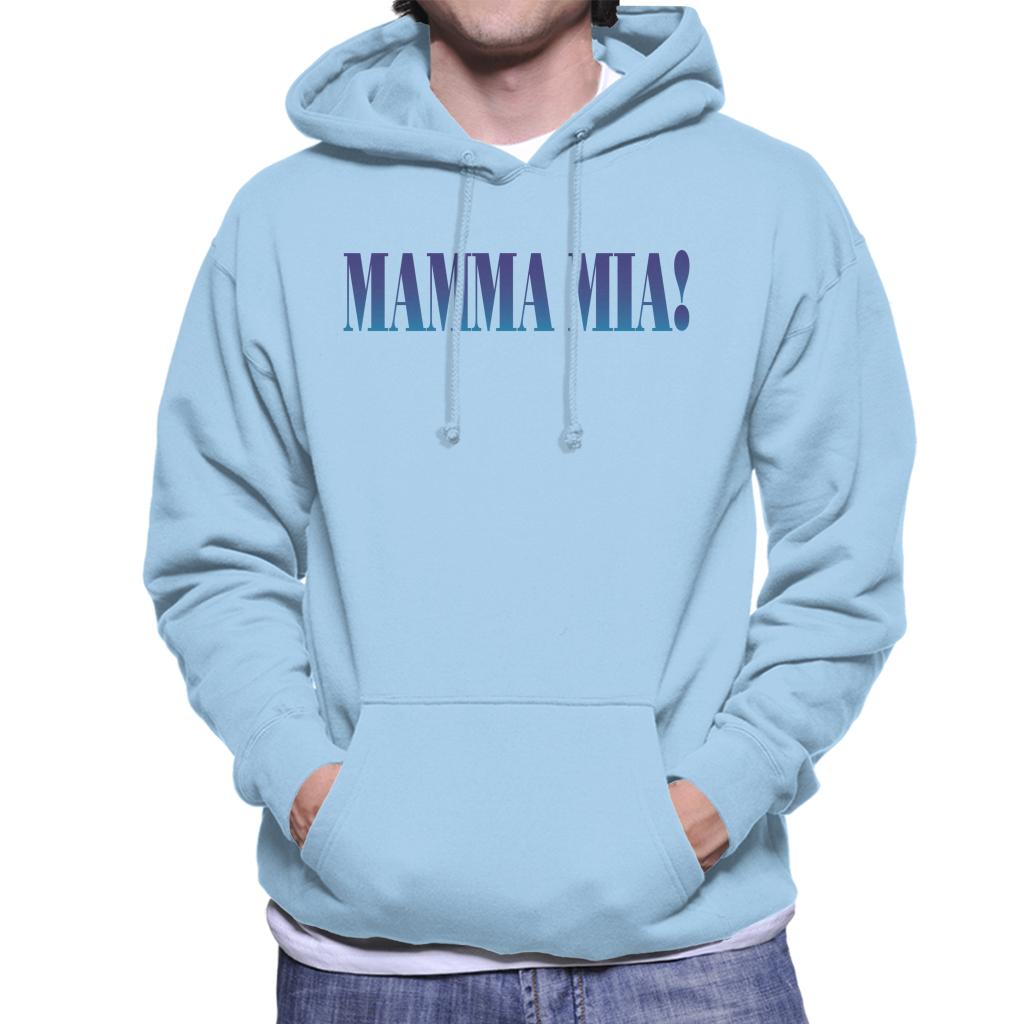 Mamma Mia Theatrical Logo Men's Hooded Sweatshirt-ALL + EVERY