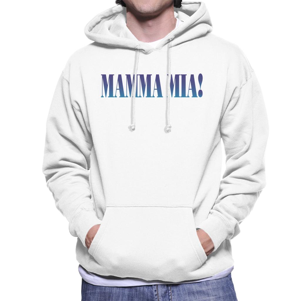 Mamma Mia Theatrical Logo Men's Hooded Sweatshirt-ALL + EVERY