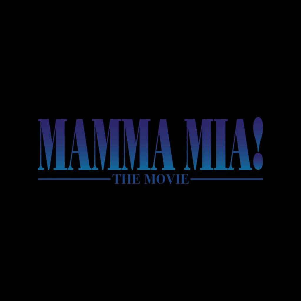 Mamma Mia The Movie Theatrical Logo Men's T-Shirt-ALL + EVERY